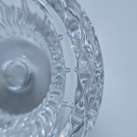 Vintage Lead Crystal candle holders set of two. Condition is great clear Crystal - Picture 6 of 6